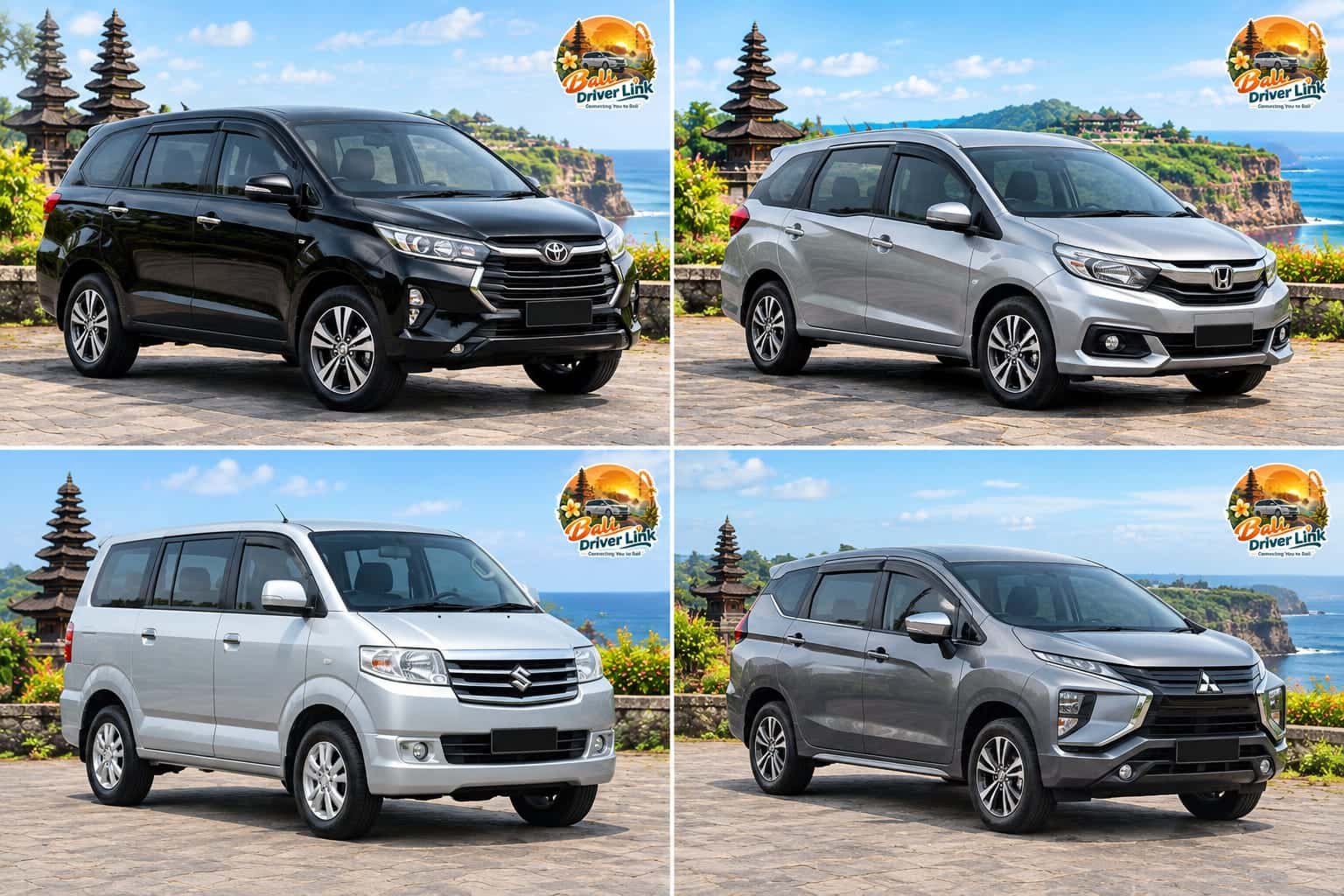 Toyota Avanza and Daihatsu Xenia — Bali Driver Link standard cars